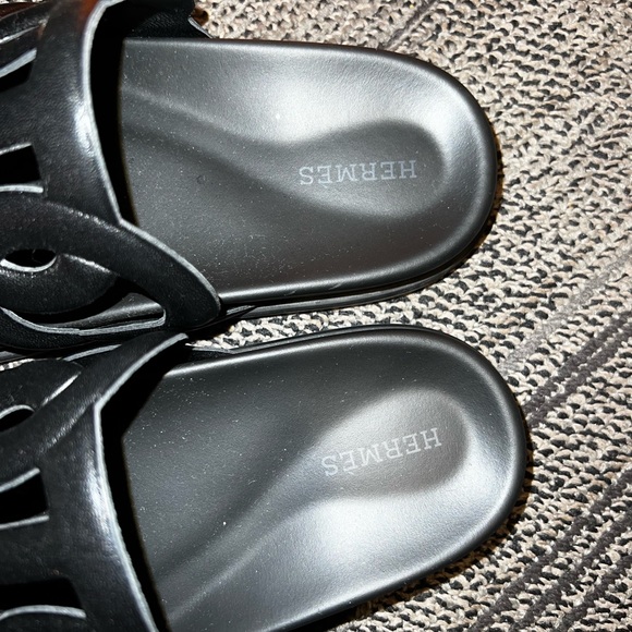 HERMES EXTRA SANDALS BLACK - Picture 3 of 13